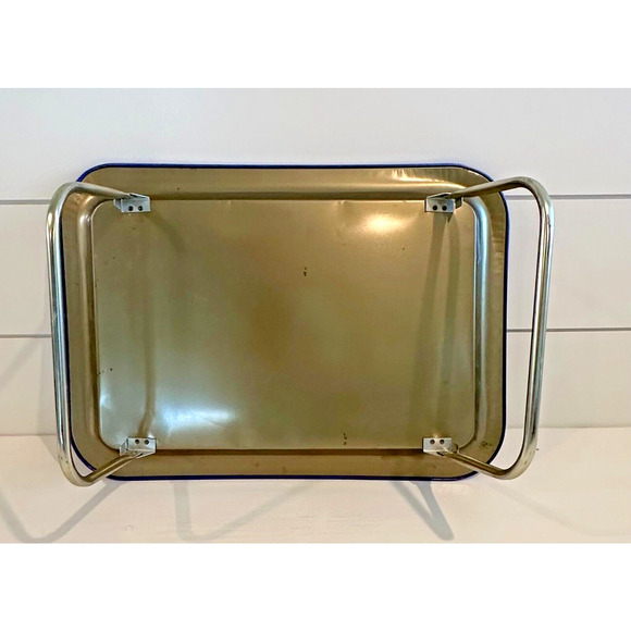 Ms. Pac-Man Midway Metal Lap Tray Vintage 1980's-Exceptional Condition-RARE! - Picture 6 of 7